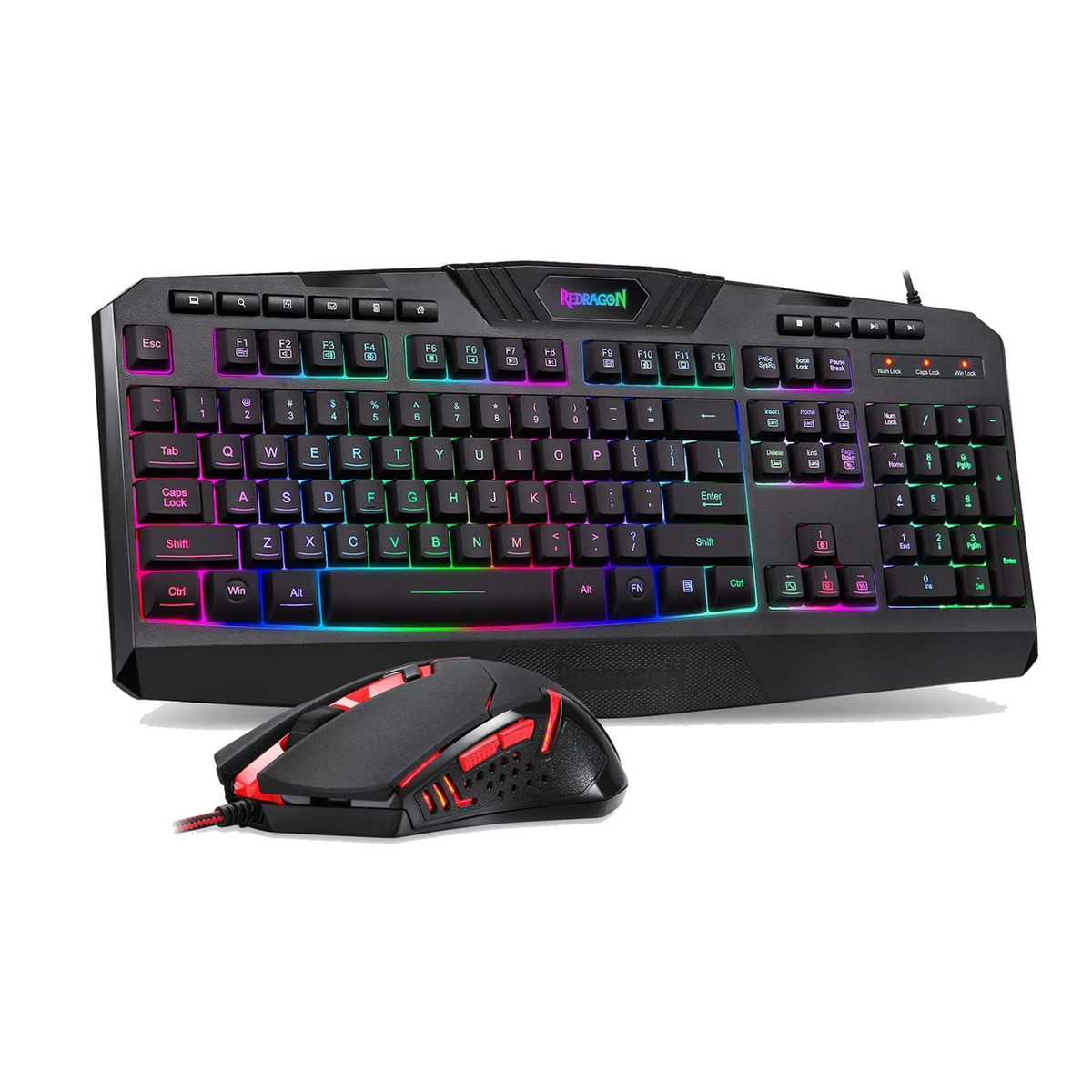 Redragon S101 Wired RGB Gaming Keyboard and Mouse Combo